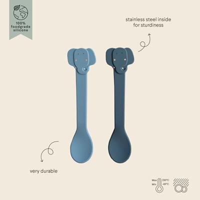 Trixie silicone lepel mrs. elephant, 2st. Trixie silicone lepel mrs. elephant, 2st.