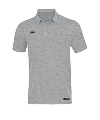 JAKO 6329 Polo Premium Basics - Lichtgrijs Gemeleerd - XL