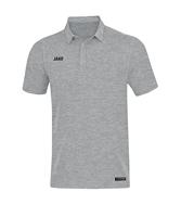 JAKO 6329 Polo Premium Basics - Lichtgrijs Gemeleerd - XL - thumbnail
