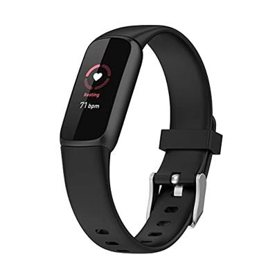 Fitbit Luxe - Sportbandje met gesp - Maat: Small - Zwart Fitbit Luxe - Sportbandje met gesp - Maat: Small - Zwart