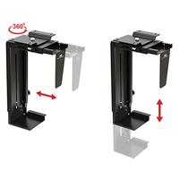 Computerophangbeugel Maclean, zwart, MC-713 B - thumbnail