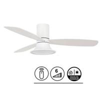 Beacon Witte ventilator met lampFlusso Ø 132cm - 210661 - thumbnail