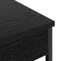 Nachtkastje 2 pcs Zwart Eiken 41 x 31 x 51 cm Bewerkt hout - thumbnail