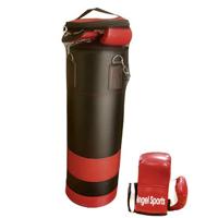 Angel Sports Bokszak 50cm met Bokshandschoenen - thumbnail