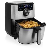 Princess 01.182037.01.001 Airfryer 4.5 l 1500 W Appbased, Timerfunctie Zwart, Zilver - thumbnail