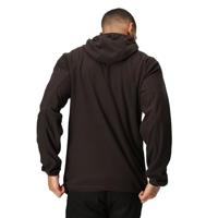 Ragetta RG690 Navigate Hooded Full Zip Fleece - Black/Classic Red - L - thumbnail
