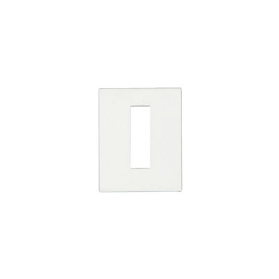 HDD Pro Sleutelplaatje Square 35 X45 Mm Wit Structuur