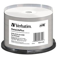 Verbatim 8.5GB DVD+R Double Layer Wide Thermisch Afdrukbaar 8X - thumbnail