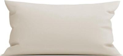 Yellow bamboo sierkussenhoes taupe - 40x80 - sierlijk en luxe - natuurlijk materiaal