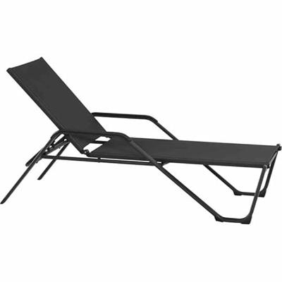 Siena Garden Tesoro M29537 Ligstoel Aluminium, Kunststof Antraciet (mat), Zwart, Zilver Siena Garden Tesoro M29537 Ligstoel Aluminium, Kunststof Antraciet (mat), Zwart, Zilver