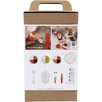 Creativ Company Hobbyset kerstballen, boetseren, 1 doos Creativ Company Hobbyset kerstballen, boetseren, 1 doos