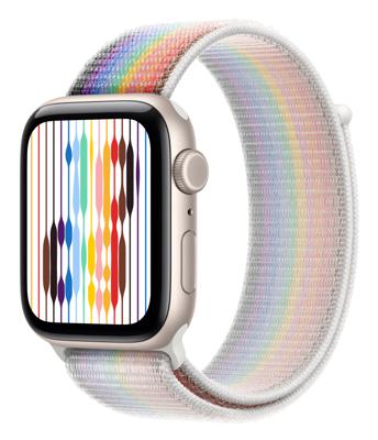 Apple Watch Band - Geweven sportbandje - 45 mm - Pride Edition - Eén maat voor de meeste polsen