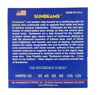 DR Strings NMR6-30 Sunbeam 30-125 set 6 snaren voor elektrische basgitaar - thumbnail
