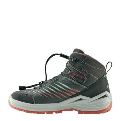 Lowa Zirrox II GTX Mid Jr Hoge Wandelschoen Kinderen Graphite/Coral 31 Lowa Zirrox II GTX Mid Jr Hoge Wandelschoen Kinderen Graphite/Coral 31