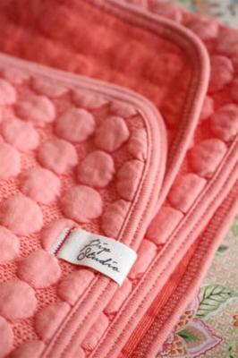 Pip Studio Pip Studio Fill in the dots Throw - Roze 260x260 cm