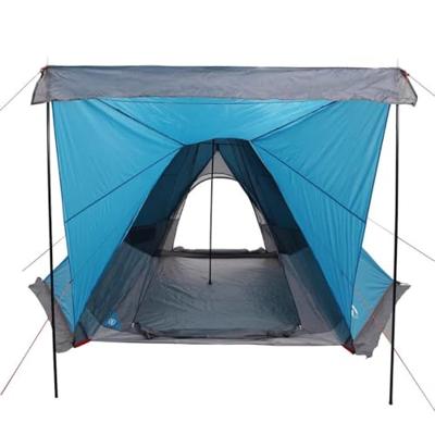 VidaXL Tipitent 6-persoons waterdicht blauw