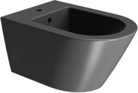 Ben Stelvio Wandbidet 36x55x28 cm Mat Zwart - thumbnail