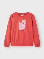 Name it zomer sweat shirt meisjes - koraal - Nkffatama - thumbnail