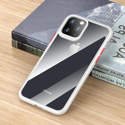 ROCK Guard Pro Series schokbestendige TPU + PC beschermende case voor iPhone XIR (2019) (wit)