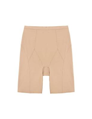 Corrigerende short lange pijpjes - Medium control - Shapewear boxershort - Anti slip rand