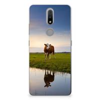 Nokia 2.4 | TPU Hoesje | Koe - thumbnail