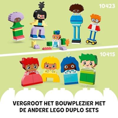 LEGO® DUPLO 10423 stad mensen en hun emoties LEGO® DUPLO 10423 stad mensen en hun emoties