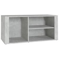 VidaXL Schoenenkast 100x35x45 cm bewerkt hout betongrijs - thumbnail