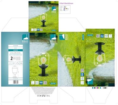 Eglo Sokkellamp Donatori 98702