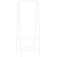 Kledingrek 59x35x150 cm wit - thumbnail