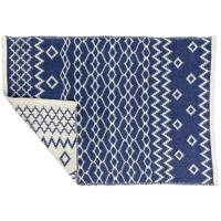Tapijt DKD Home Decor Blauw Polyester Arabisch 160 x 230 x 1 cm - thumbnail