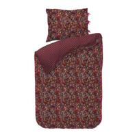 Pip Studio Tutti i Fiori Dekbedovertrek Donkerrood - thumbnail