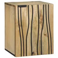 Badkamerkast Bruin 38 x 33,5 x 48 cm Bewerkt hout - thumbnail