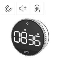 Xavax Timer Rotation Digitaal Zilver/Zwart - thumbnail