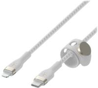 Kabel USB-C naar Lightning Belkin CAA011BT2MWH 2 m Wit - thumbnail