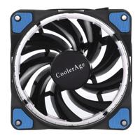 Kleur LED 12cm 4pin Computer onderdelen Chassis Fan Computer Host koelventilator ventilator stille koeling (blauwe Light)(Blue) - thumbnail