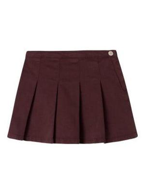 Name it winter rok meisjes - paars - NkfRose