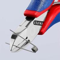 Knipex Electronics Diagonal 77 02 115 77 02 115 Elektronica en fijnmechanica Zijkniptang Met facet 115 mm - thumbnail