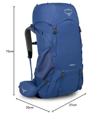 Osprey Rook 50 Backpack Heren Astology Blue/Blue Flame 50L Osprey Rook 50 Backpack Heren Astology Blue/Blue Flame 50L