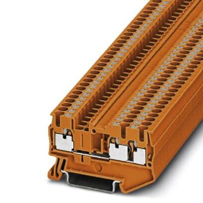 Phoenix Contact 3211210 Doorgangsklem 5.2 mm Snelaansluiting Oranje 50 stuk(s)