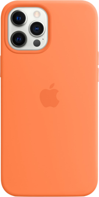 Apple Silicone MagSafe Case iPhone 12 Pro Max Kumquat