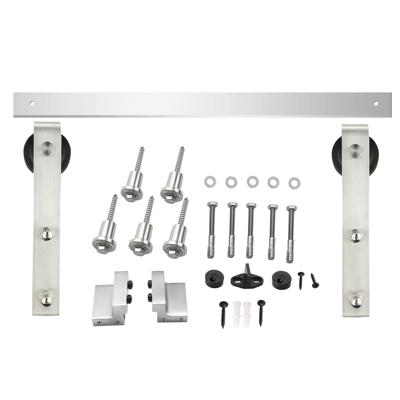 Intersteel | Schuifdeursysteem Basic | RVS Geborsteld