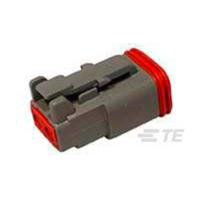 TE Connectivity DT06-2S-P004 Female behuizing (kabel) DT Totaal aantal polen: 2 Inhoud: 1 stuk(s) - thumbnail
