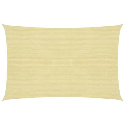 Zonnezeil 160 g/m² 4x5 m HDPE beige