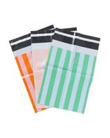 HEMA Verzendzakken 40x25cm Strepen - 3 Stuks - thumbnail