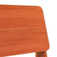 Tuinstoelen 2 st 60x64x70,5 cm massief grenenhout wasbruin - thumbnail
