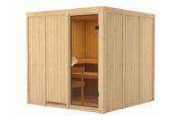 Karibu | Rodin Sauna | Bronzeglas Deur - thumbnail