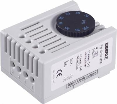 Eberle Hygrostaat voor schakelkastverwarming SSHYG 230 V/AC 1x wisselcontact (l x b x h) 46 x 34.5 x 67 mm 1 stuk(s)