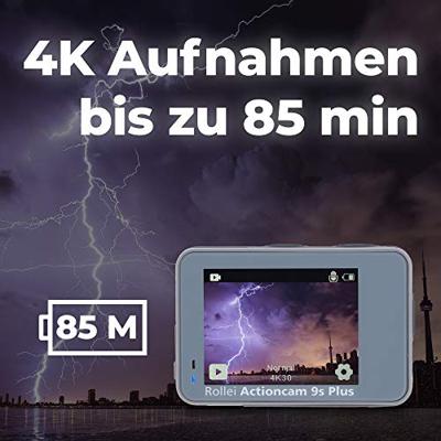 Rollei 9s Plus actiesportcamera 4K Ultra HD 20 MP Wi-Fi