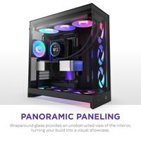 NZXT H9 Flow RGB+ Black 2025 - thumbnail