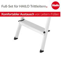 Hailo 9915-711 Voetset 4 stuk(s) - thumbnail